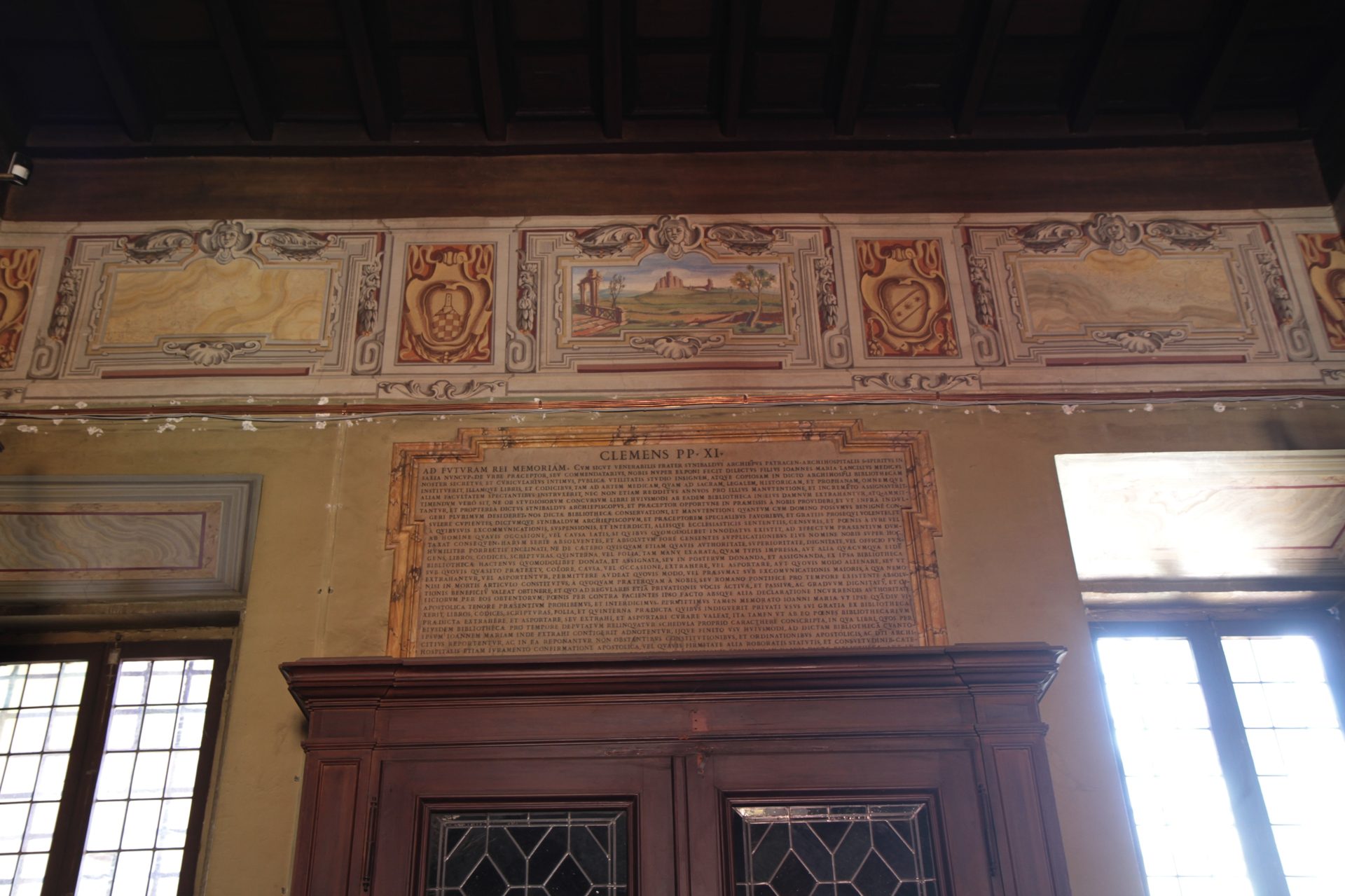 Biblioteca Lancisiana, Monumental Complex of Santo Spirito in Saxia, Rome - 01.JPG
